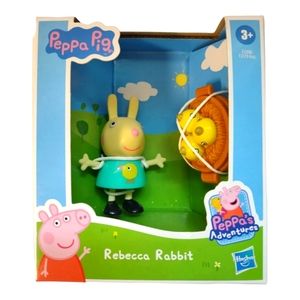 Peppa Pig's Rebecca Rabbit Peppa's Adventures Toy Action Figure New